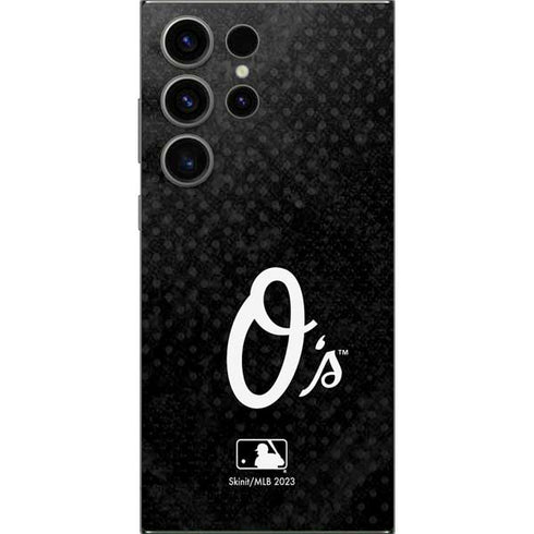MLB Baltimore Orioles Dark Wash Galaxy S24 Ultra Skin
