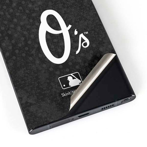 MLB Baltimore Orioles Dark Wash Galaxy S25 Ultra Skin