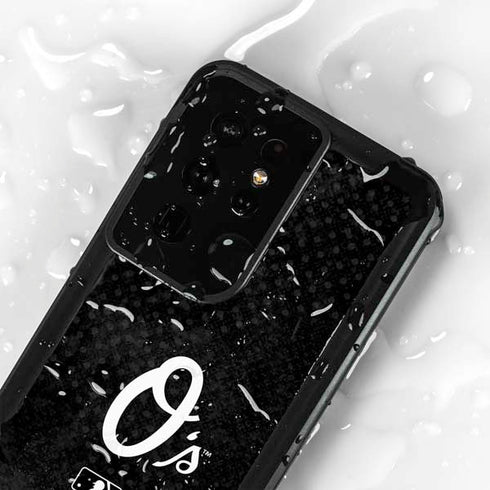 MLB Baltimore Orioles Dark Wash Galaxy S24 Ultra Waterproof Case
