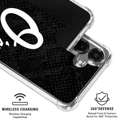 MLB Baltimore Orioles Dark Wash Galaxy S26 Clear Case