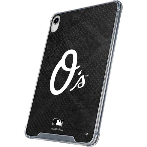 MLB Baltimore Orioles Dark Wash iPad 11th Gen (2025) Clear Case