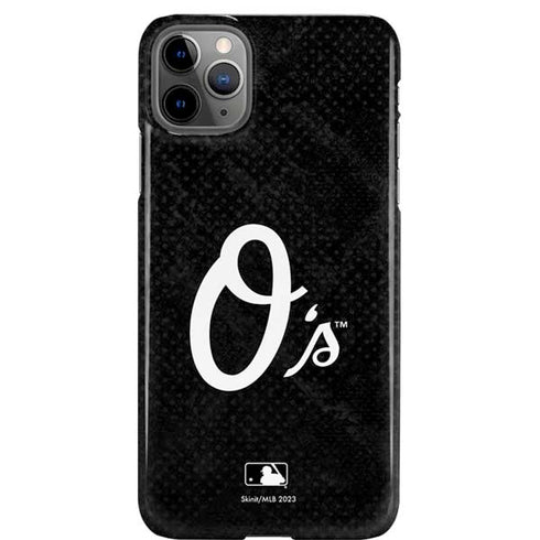 MLB Baltimore Orioles Dark Wash iPhone Cases