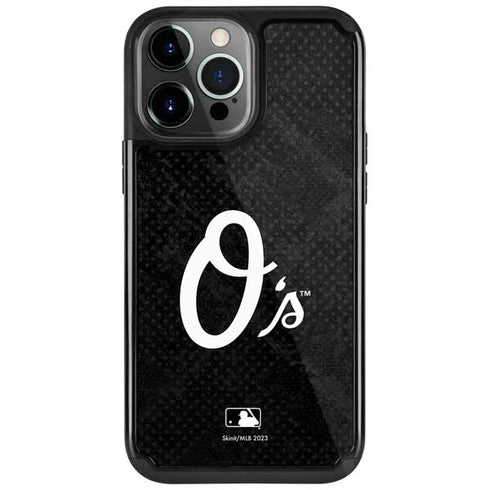 MLB Baltimore Orioles Dark Wash iPhone Cases