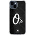 MLB Baltimore Orioles Dark Wash iPhone 15 Clear Case
