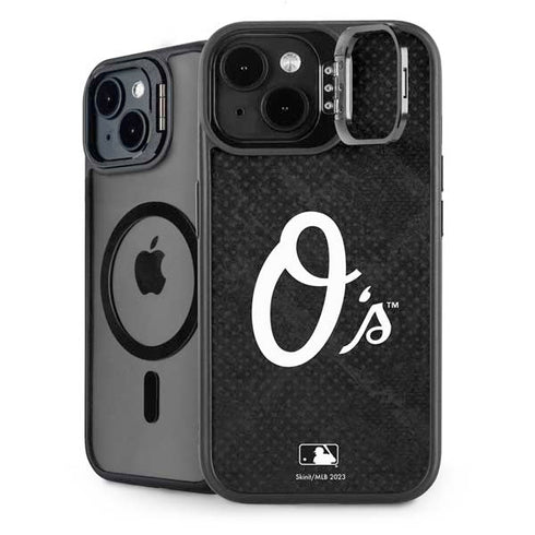 MLB Baltimore Orioles Dark Wash iPhone 15 Plus Kickstand Case