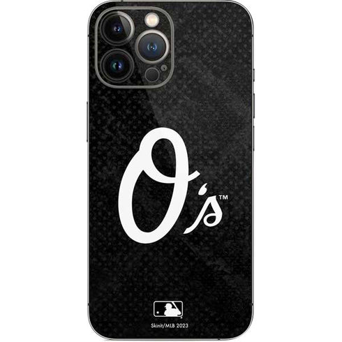 MLB Baltimore Orioles Dark Wash iPhone 15 Pro Max Skin