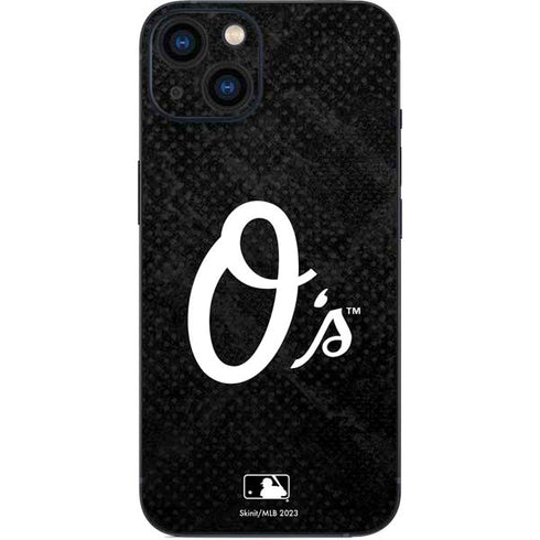 MLB Baltimore Orioles Dark Wash iPhone 15 Skin
