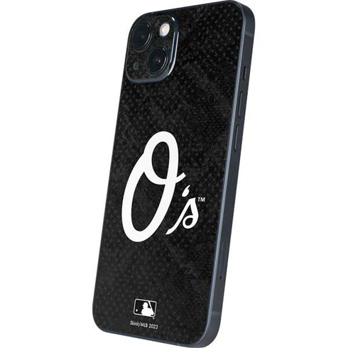 MLB Baltimore Orioles Dark Wash iPhone 15 Skin