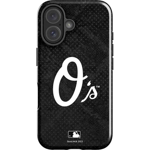 MLB Baltimore Orioles Dark Wash iPhone 16 Impact Case
