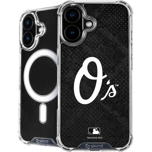 MLB Baltimore Orioles Dark Wash iPhone 16 MagSafe Case