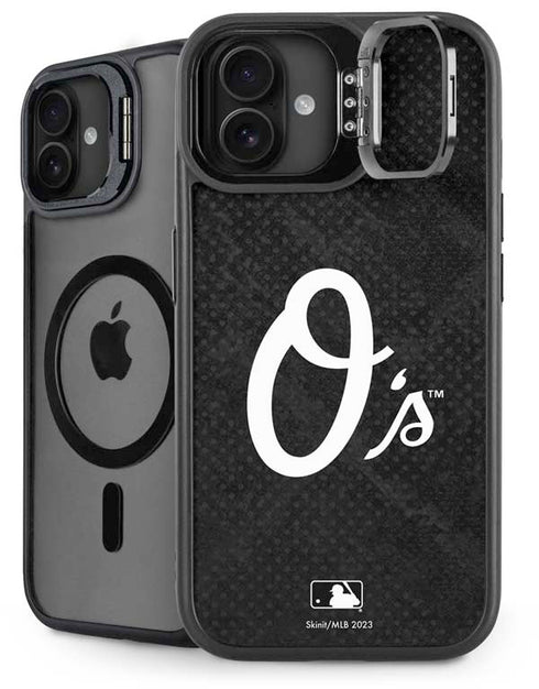 MLB Baltimore Orioles Dark Wash iPhone 16 Plus Kickstand Case
