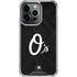 MLB Baltimore Orioles Dark Wash iPhone 16 Pro Clear Case