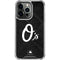 MLB Baltimore Orioles Dark Wash iPhone 16 Pro Max Clear Case