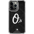 MLB Baltimore Orioles Dark Wash iPhone 16 Pro Max Clear Case