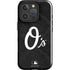 MLB Baltimore Orioles Dark Wash iPhone 16 Pro Max Impact Case