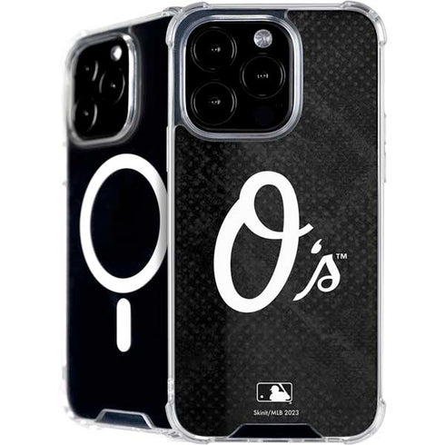 MLB Baltimore Orioles Dark Wash iPhone 16 Pro Max MagSafe Case