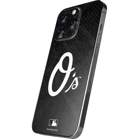 MLB Baltimore Orioles Dark Wash iPhone 16 Pro Max Skin