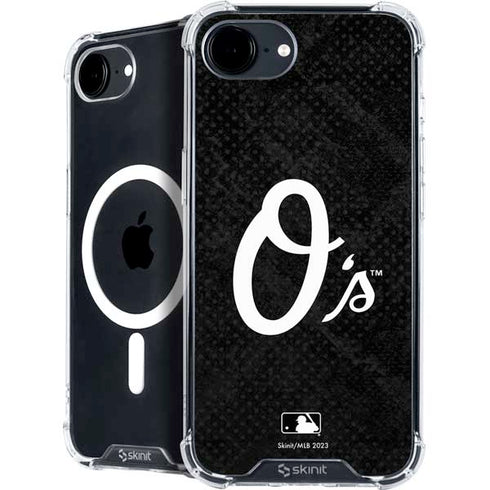 MLB Baltimore Orioles Dark Wash iPhone 16e MagSafe Case