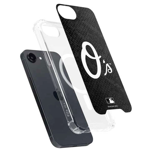MLB Baltimore Orioles Dark Wash iPhone 16e MagSafe Case