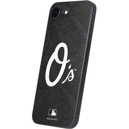 MLB Baltimore Orioles Dark Wash iPhone 16e Skin