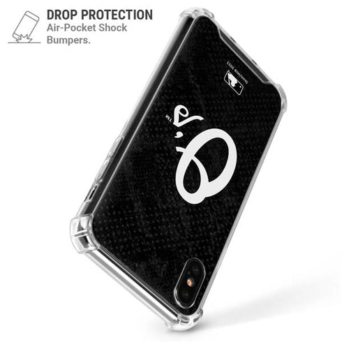 MLB Baltimore Orioles Dark Wash iPhone X/XS Clear Case