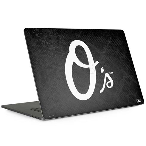 MLB Baltimore Orioles Dark Wash MacBook Skins