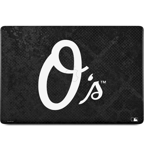 MLB Baltimore Orioles Dark Wash MacBook Skins