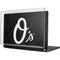 MLB Baltimore Orioles Dark Wash MacBook Cases