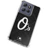 MLB Baltimore Orioles Dark Wash Moto G Stylus 5G (2025) Clear Case