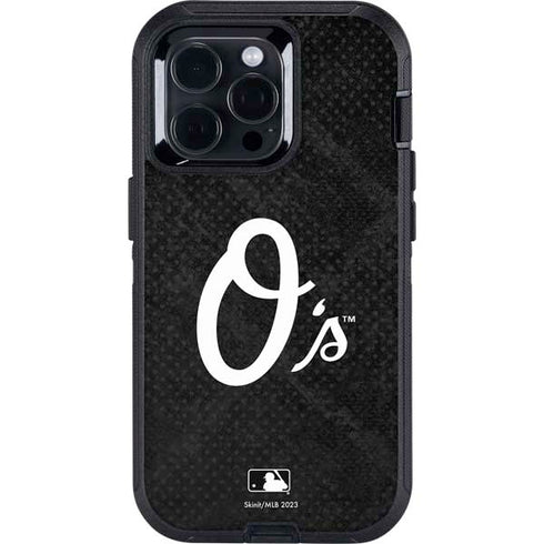MLB Baltimore Orioles Dark Wash Otterbox Defender iPhone Skin