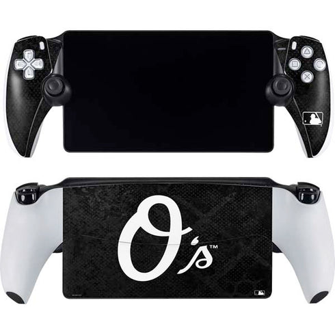 MLB Baltimore Orioles Dark Wash PlayStation Portal Remote Player Skin