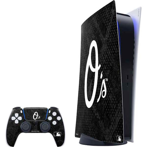 MLB Baltimore Orioles Dark Wash PlayStation PS5 Skins