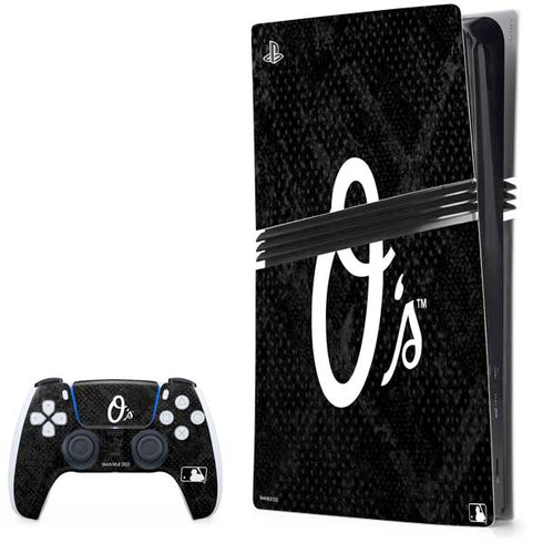 MLB Baltimore Orioles Dark Wash PlayStation PS5 Skins