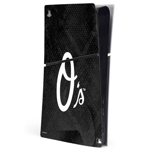 MLB Baltimore Orioles Dark Wash PS5 Slim Digital Edition Console Skin