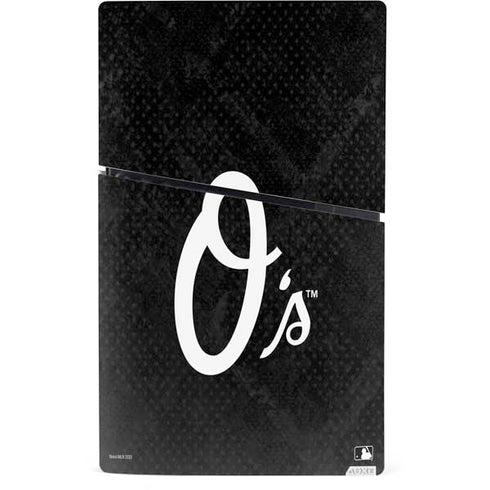 MLB Baltimore Orioles Dark Wash PS5 Slim Digital Edition Console Skin