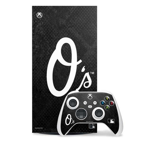 MLB Baltimore Orioles Dark Wash Xbox Series X Skins