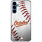 MLB Baltimore Orioles Game Ball Galaxy A35 5G Clear Case