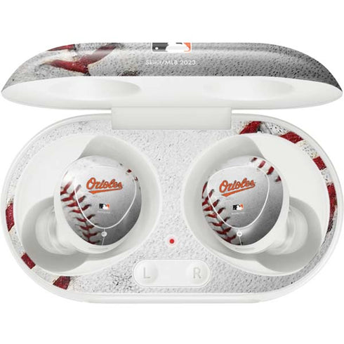 MLB Baltimore Orioles Game Ball Galaxy Buds Plus Skin