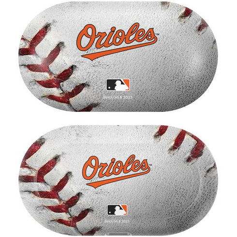 MLB Baltimore Orioles Game Ball Galaxy Buds Plus Skin