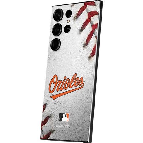 MLB Baltimore Orioles Game Ball Galaxy S24 Ultra Skin