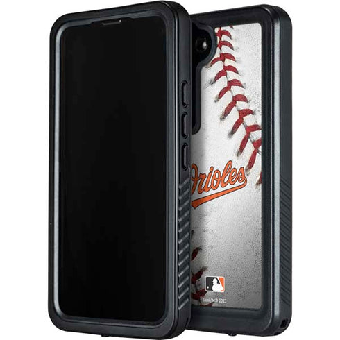 MLB Baltimore Orioles Game Ball Galaxy S24 Waterproof Case