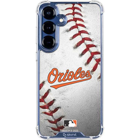 MLB Baltimore Orioles Game Ball Galaxy S25 Clear Case