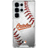 MLB Baltimore Orioles Game Ball Galaxy S26 Ultra Clear Case
