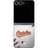 MLB Baltimore Orioles Game Ball Galaxy Z Flip6 Skin