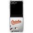 MLB Baltimore Orioles Game Ball Galaxy Z Flip7 Clear Case