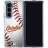 MLB Baltimore Orioles Game Ball Galaxy Z Fold5 5G Clear Case