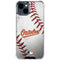 MLB Baltimore Orioles Game Ball iPhone 15 Clear Case