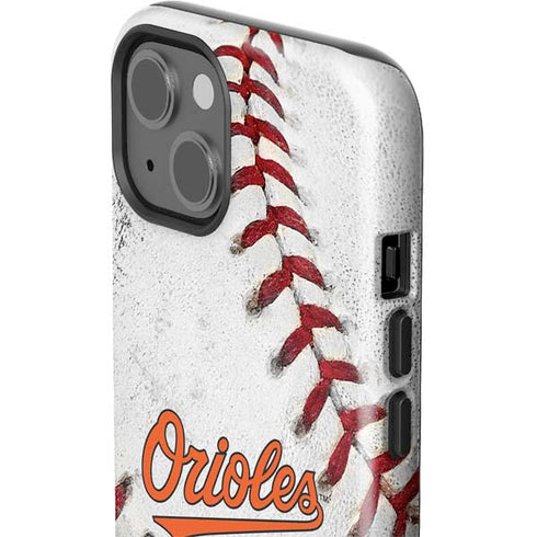 MLB Baltimore Orioles Game Ball iPhone 15 Impact Case