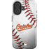 MLB Baltimore Orioles Game Ball iPhone 16 Impact Case