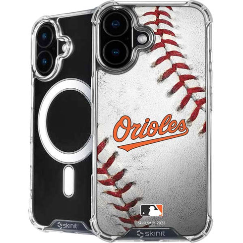 MLB Baltimore Orioles Game Ball iPhone 16 Plus MagSafe Case